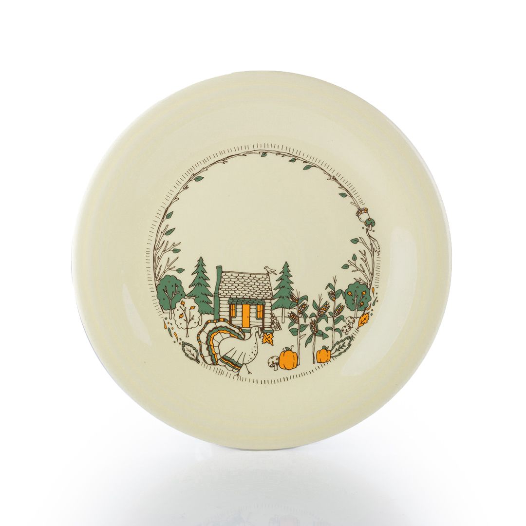 Fiesta® 10.5 Round Dinner Plate | Fall Forest