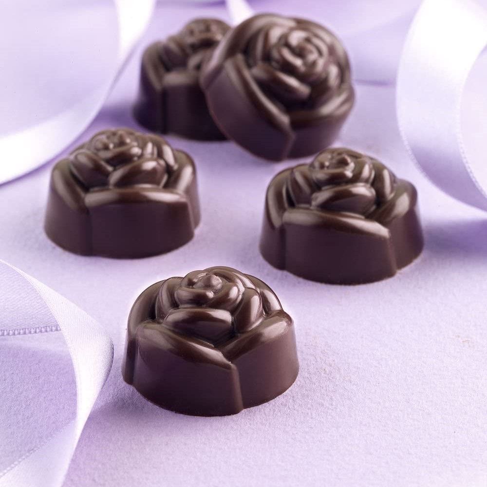 Silikomart Choco Rose Chocolate Mold