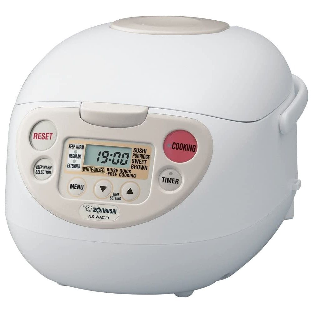 Zojirushi Micom Rice Cooker 5.5 and 10 cup Rice Warmer ns-wac10wb