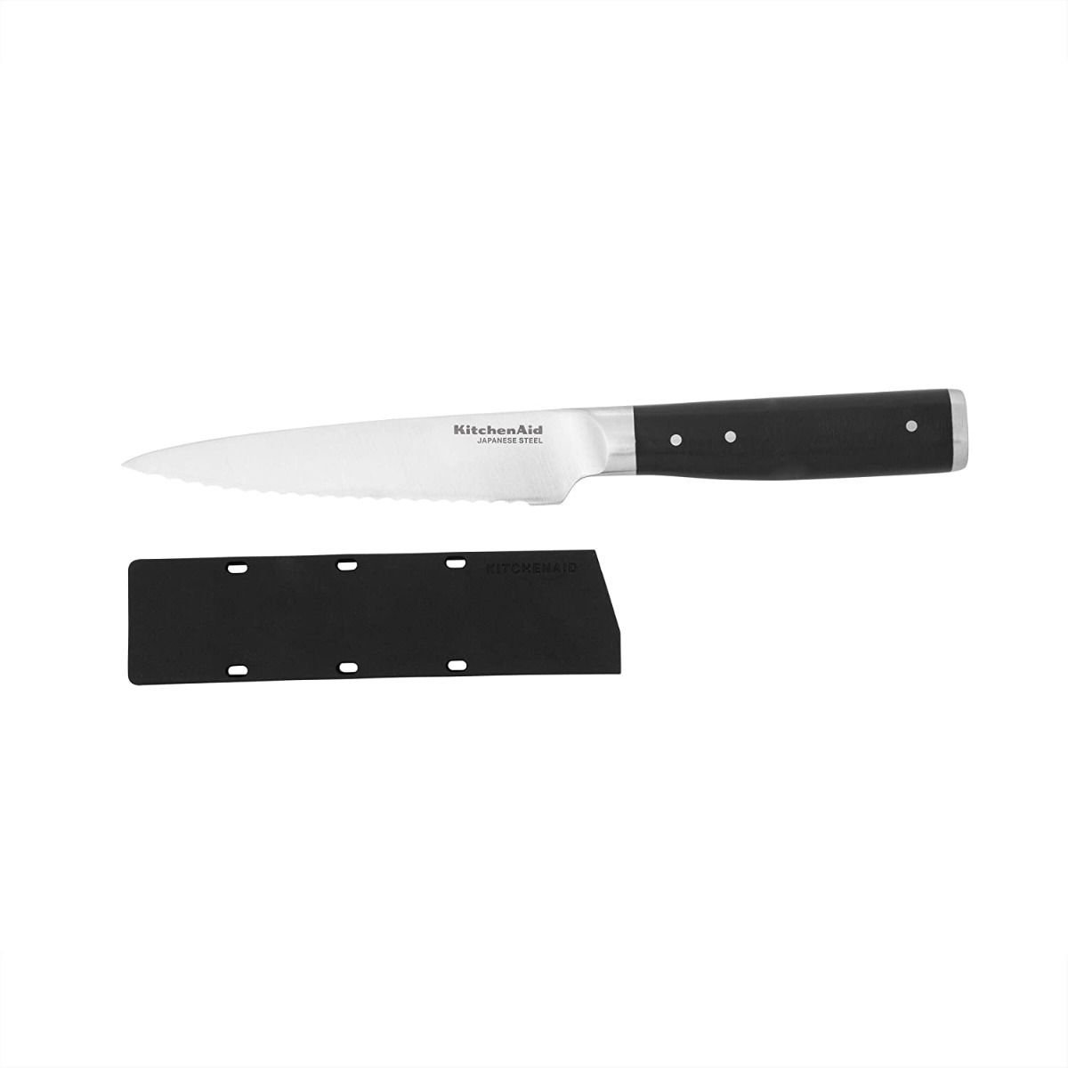 KitchenAid KE45TSEOHOBA Classic 4.5-in. Serrated Paring Knife with Sheath