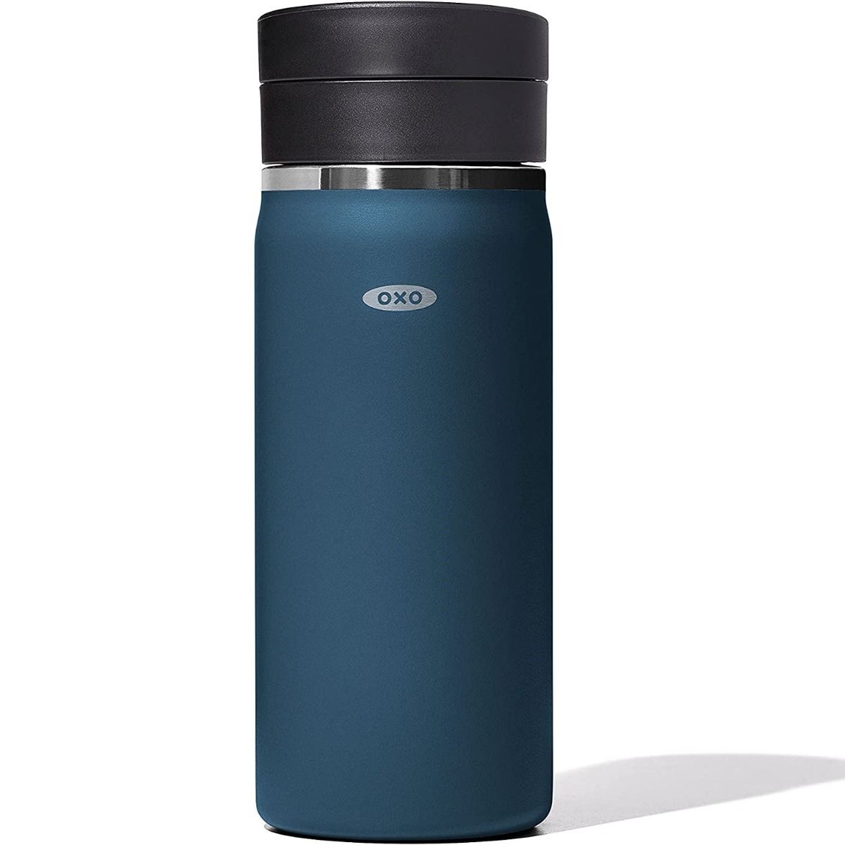 OXO Strv 24 oz Insulated Water Bottle - Onyx