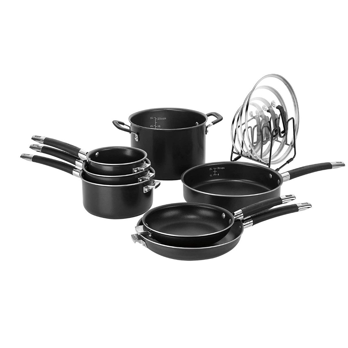 Home Hero Stainless Steel 9pc Kitchen Utensil Set in 2023