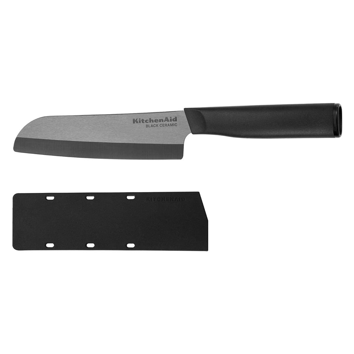 Instant Pot 6-inch Ceramic Chef Knife with Blade Cover, Black 