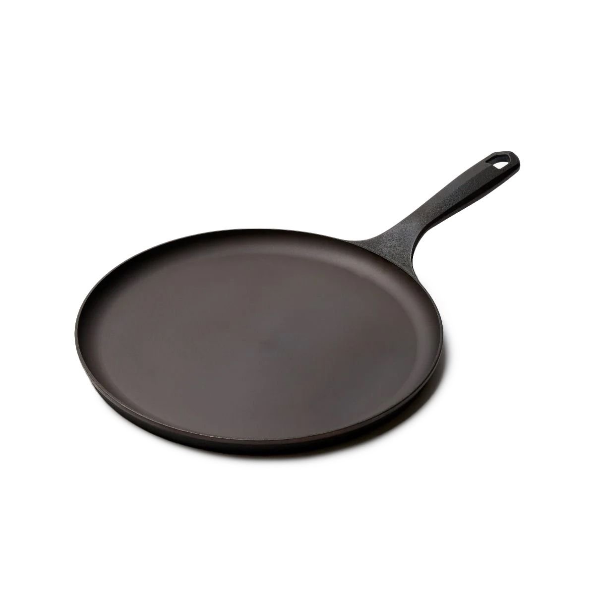 Early Merit No. 9 Cast Iron Round Handle Pancake Griddle Pan Large Logo 1508
