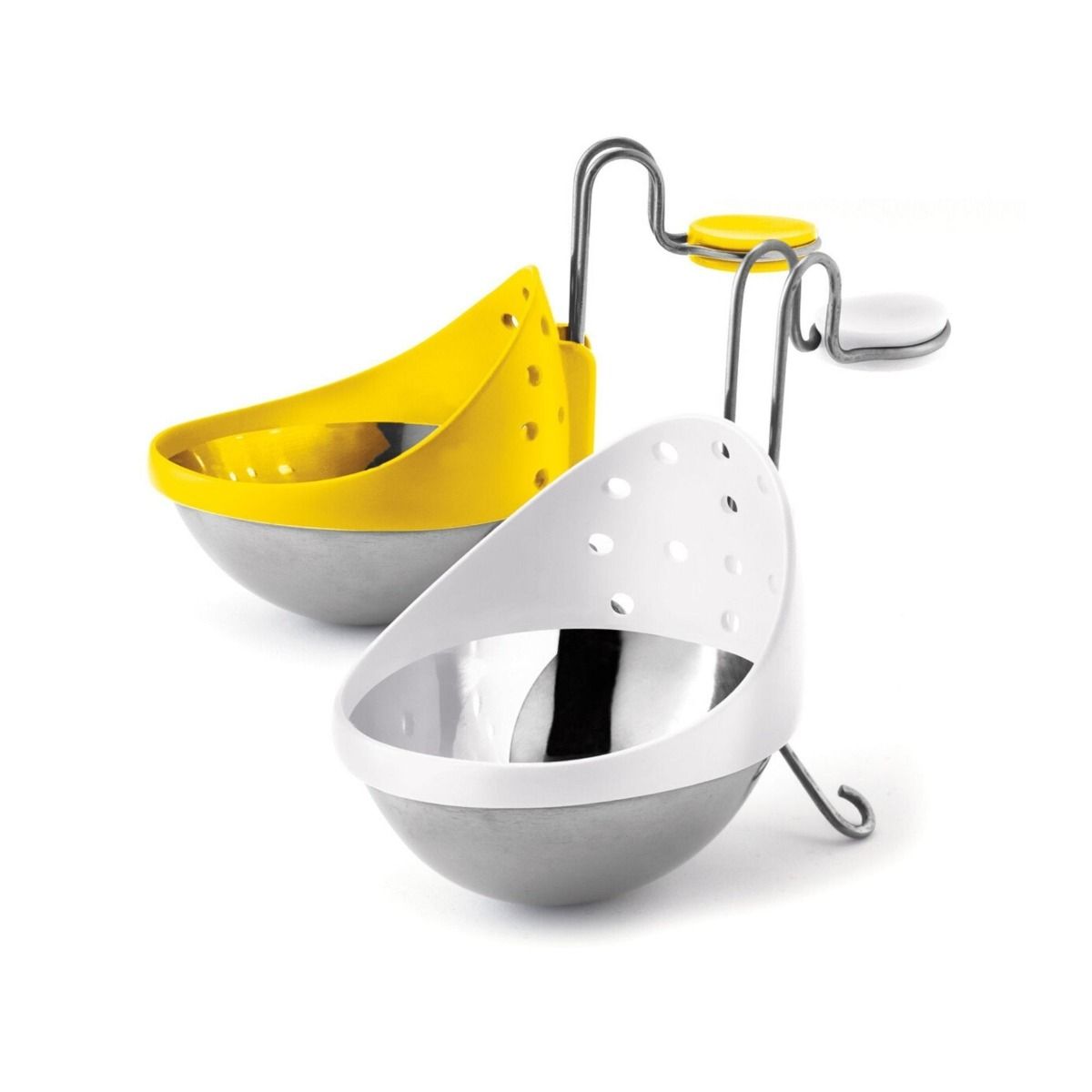Cuisipro Stainless Steel Egg Poacher | Set of 2