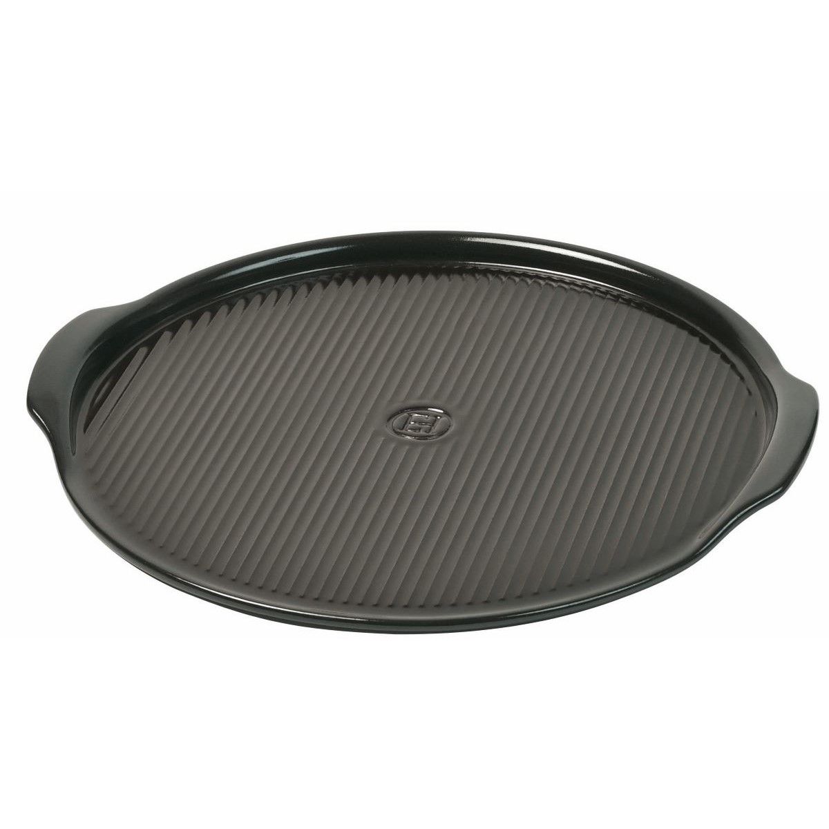 New in box! Emile Henry Pizza Stone - 14 inch, Charcoal, BBQ Ceramic, DW  safe