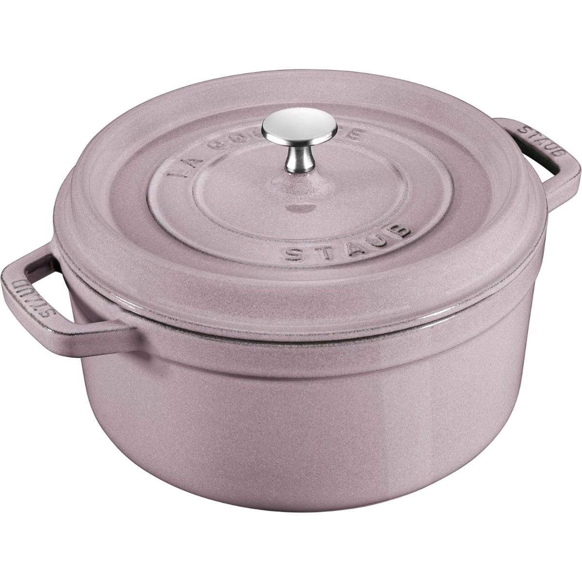 Cast Iron 4 Qt. Round Dutch Oven (Lilac) | Staub | Everything Kitchens