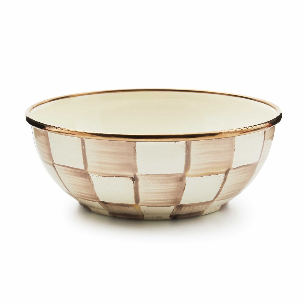 ♩　Mackenzie-childs　マッケンジーチャイルズ　ボウル Mocha Check 2-Cup Everyday Bowl | MacKenzie-Childs | Everything