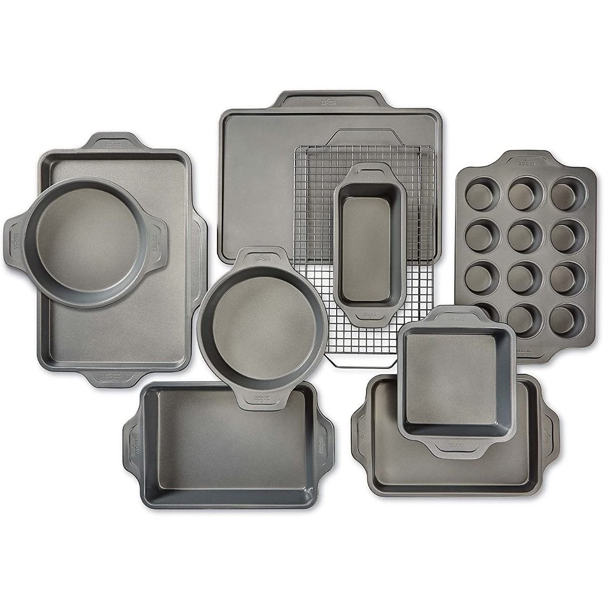  Farberware Nonstick Steel Bakeware Set, 10-Piece Set
