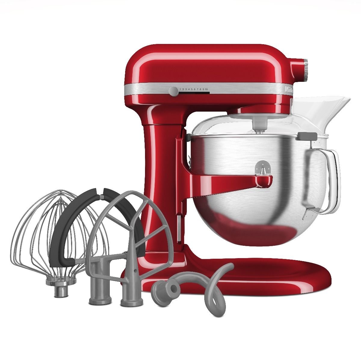 Stand Mixer Attachment Holders, Compatible with KitchenAid Mixer Attachments - for Storing Flex Edge Beater, Flat Beater & More - Space-Saving