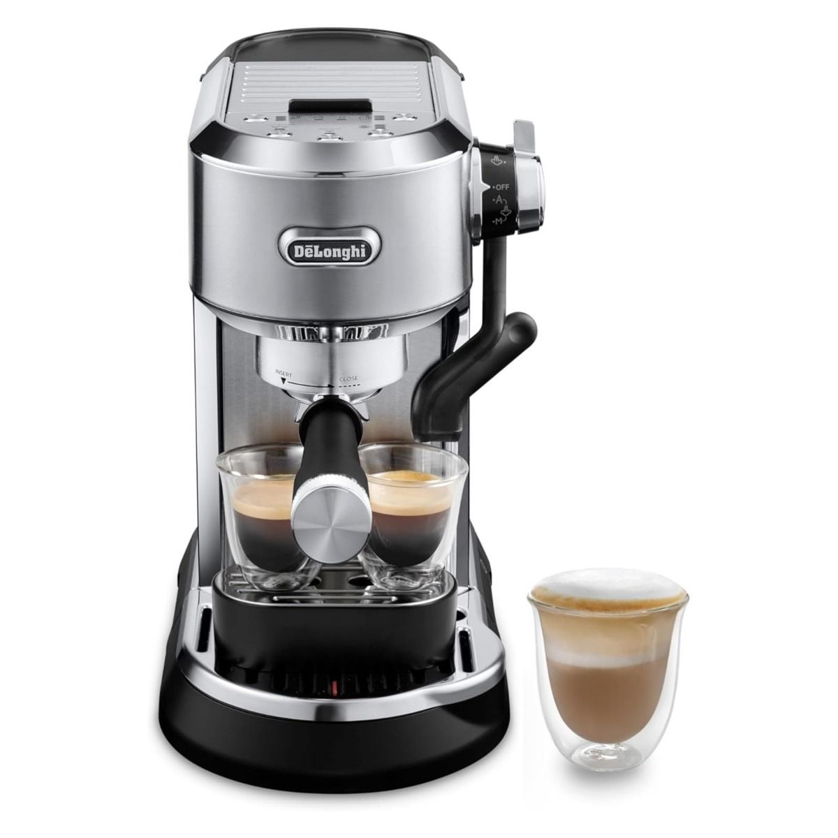 【超美品】DeLonghi DEDICA +おまけ付き Dedica Maestro Plus Espresso Machine with Automatic Steam Wand