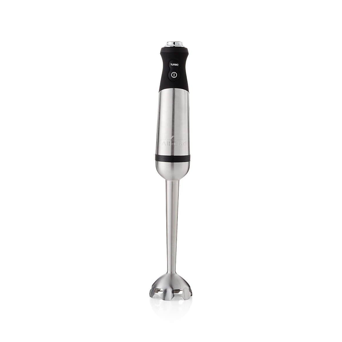  All-Clad Electrics Stainless Steel Immersion Blender 2 Piece  Turbo Function 600 Watts Detachable, Variable Speed Control, Hand Blander,  9-1/4-inch: Electric Hand Blenders: Home & Kitchen