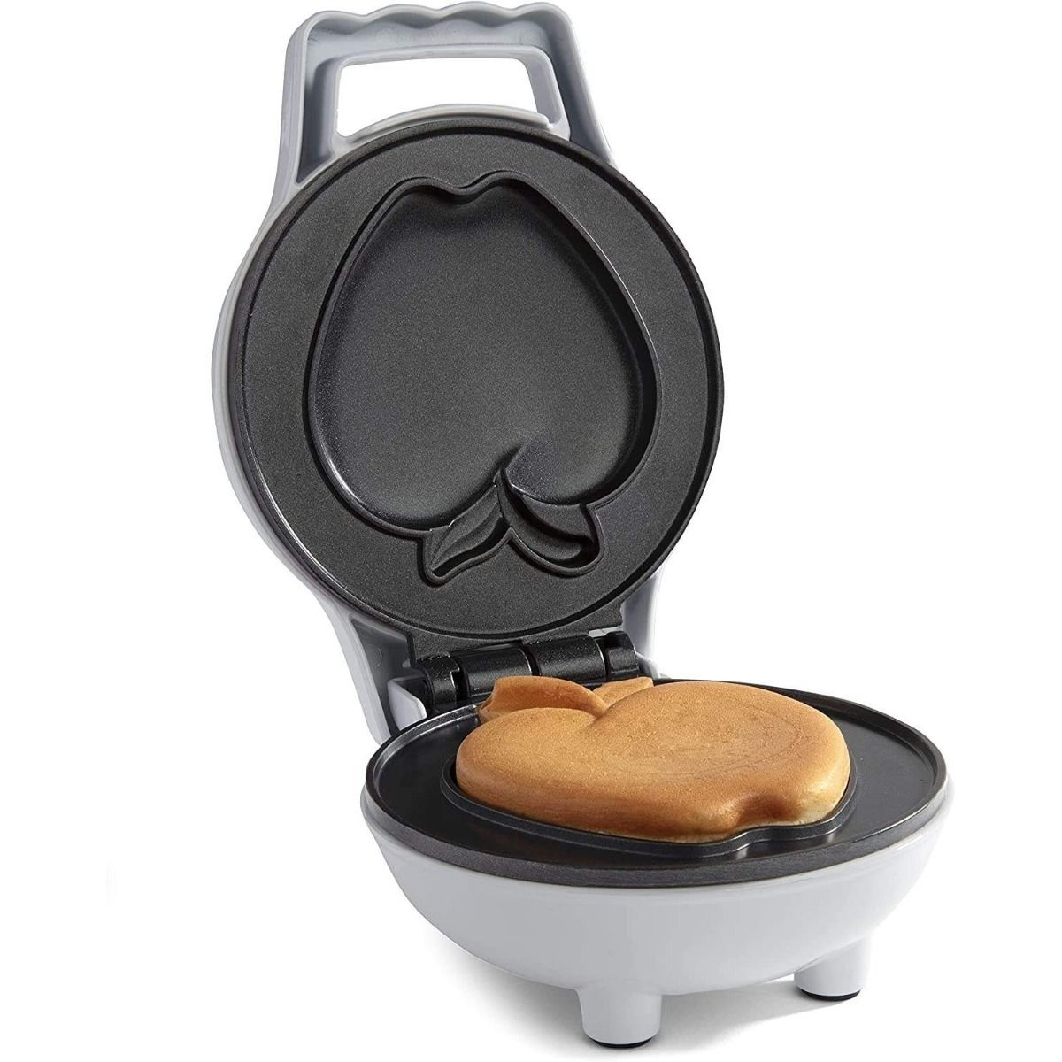 350W Mini Waffle Maker Christmas, Non Stick Electric American