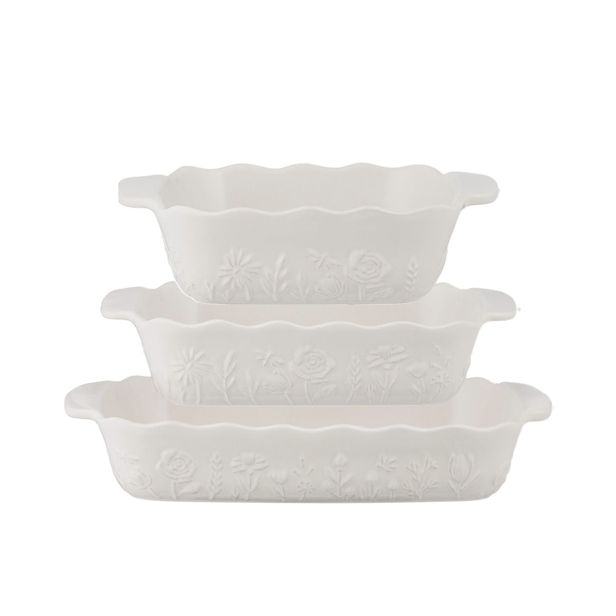 Mason Cash In The Meadow Collection 3-Piece Baking Dish Set