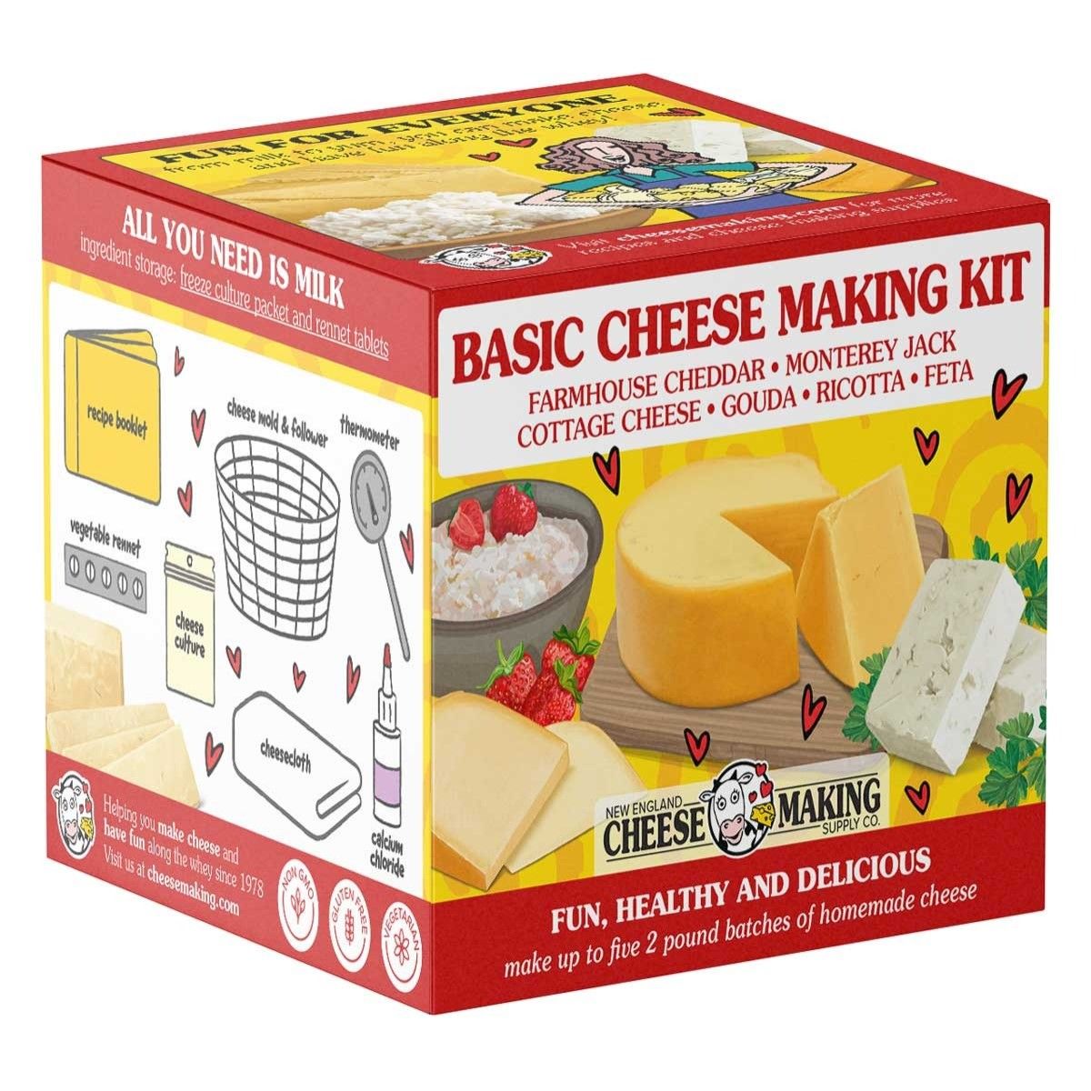 Ricki s Basic Cheese Making Kit New England CheeseMaking Company Everything Kitchens