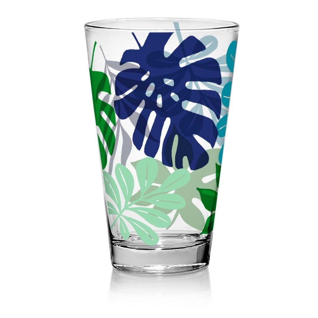 Cerve 10.3oz Fonte Water Glass - Set of 3 | Murano Verde