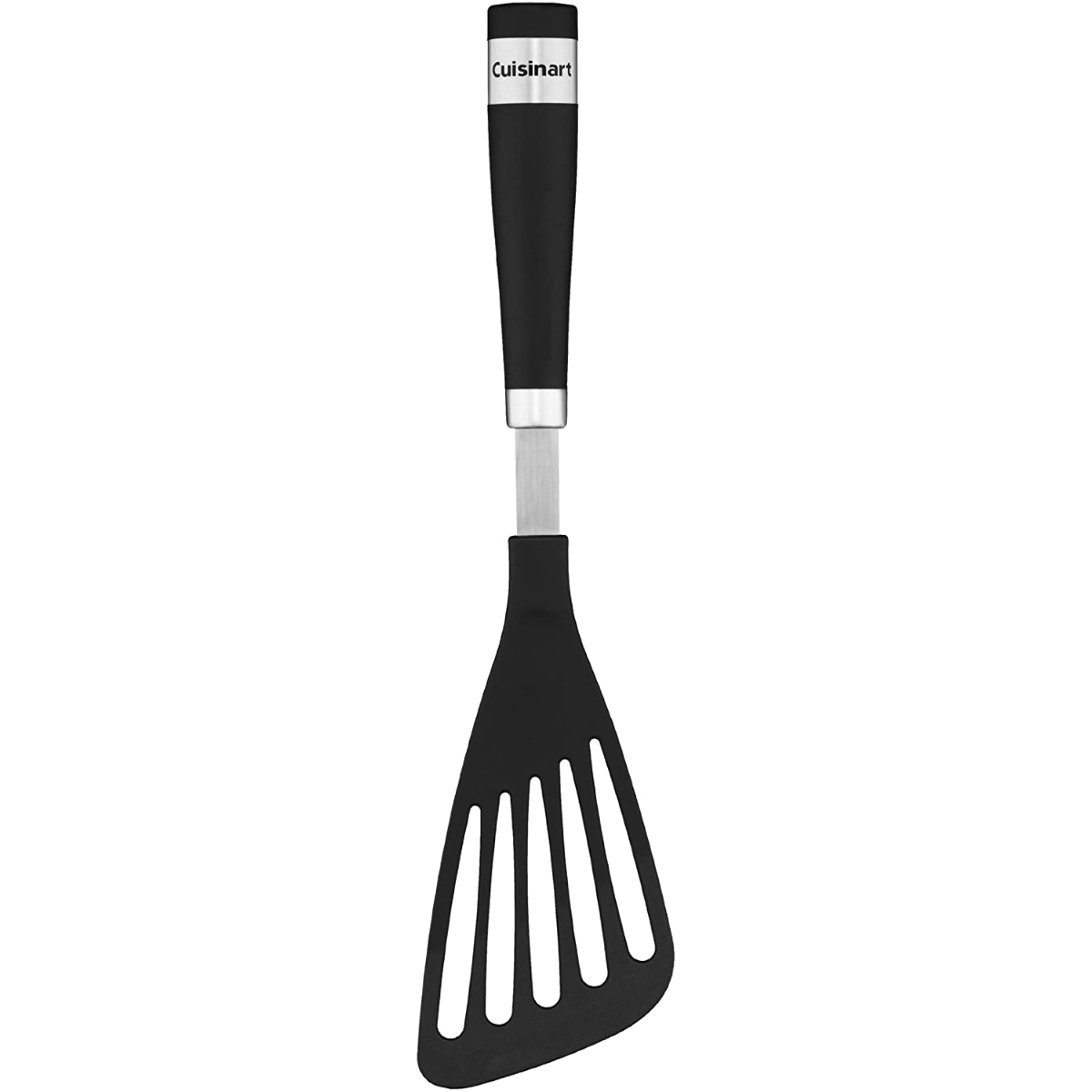 KitchenAid Nylon Ladle with Black Silicon Handle 