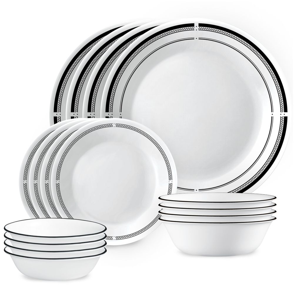16-Piece Dinnerware Set (Brasserie) | Corelle | Everything Kitchens