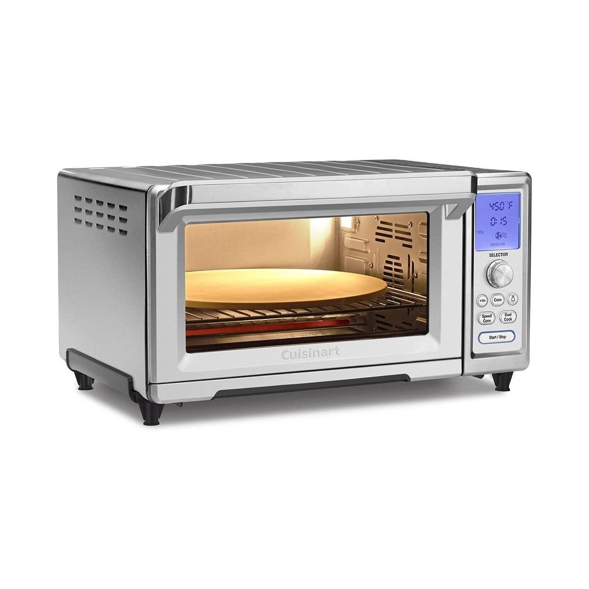 KitchenAid Digital Countertop Oven with Air Fry& Pizza Stone ,Stainless