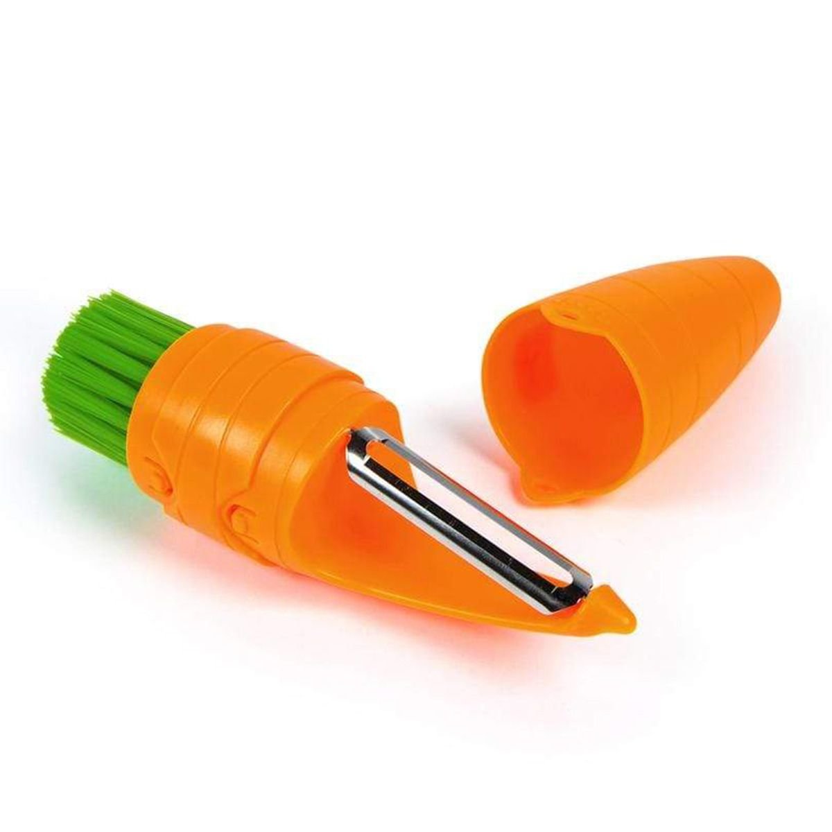 Shop for Bendable Carrot Shape Cleaning Brush Fruit and Vegetable