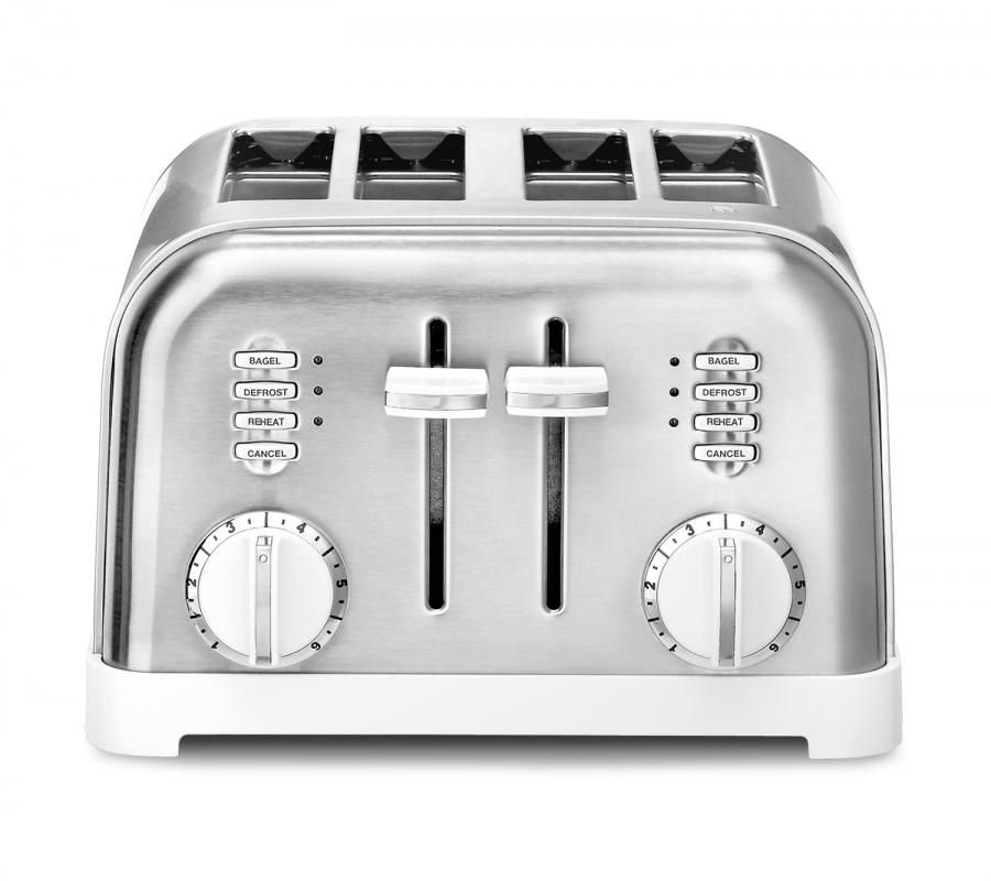 Cuisinart Metal Classic CPT-180W 4-Slice Toaster