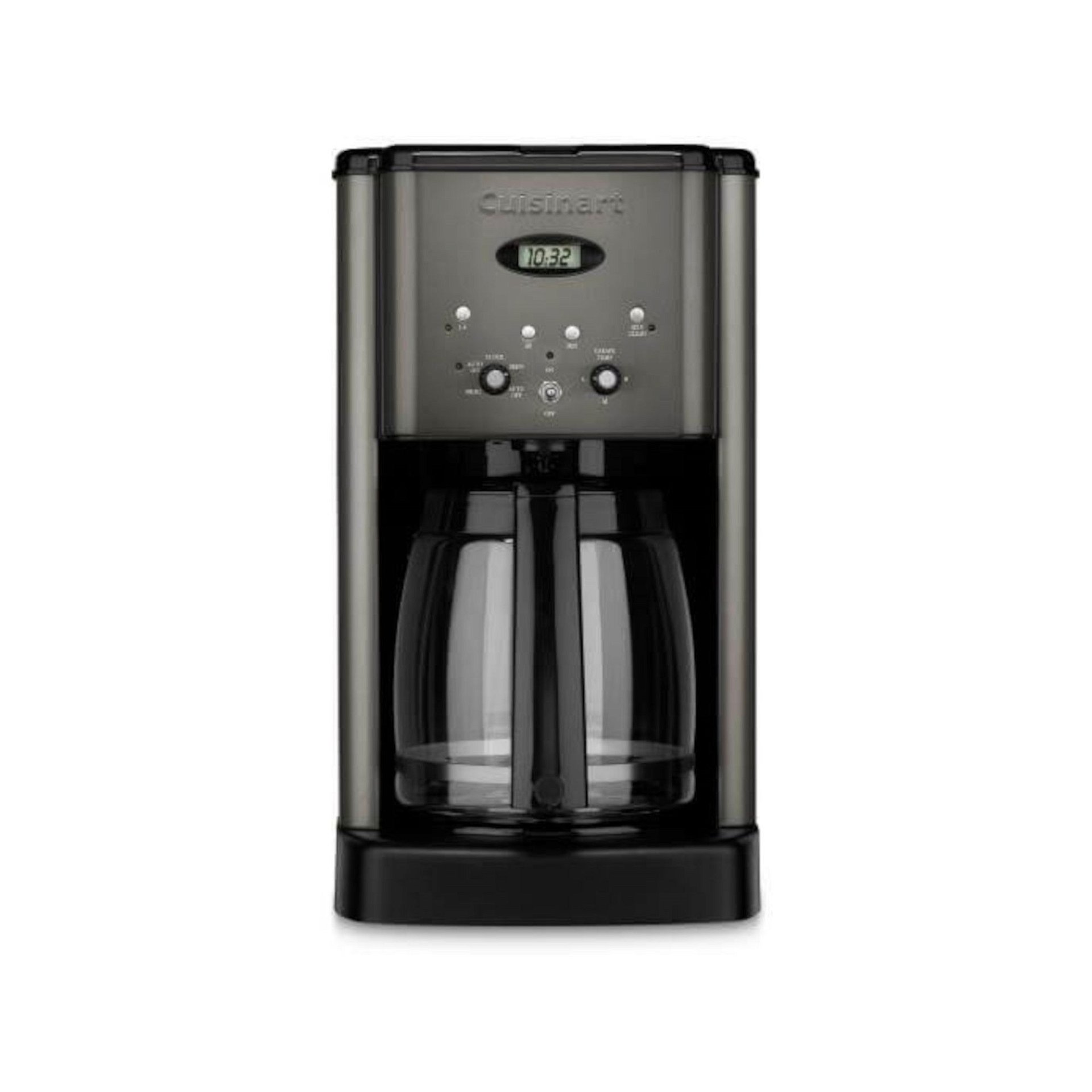KitchenAid 12 Cup Drip Coffee Maker with Programmable Warming Plate in  Matte Charcoal Grey