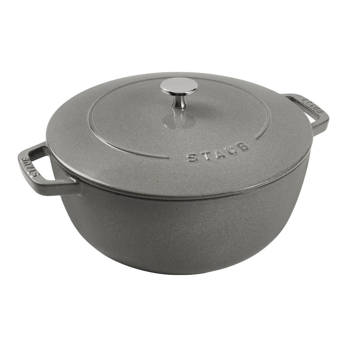 【USED美品】STAUB ストウブ　フライパン　28cm France Cast Iron 5.25 Qt. Essential French Oven (Graphite Grey) | Staub