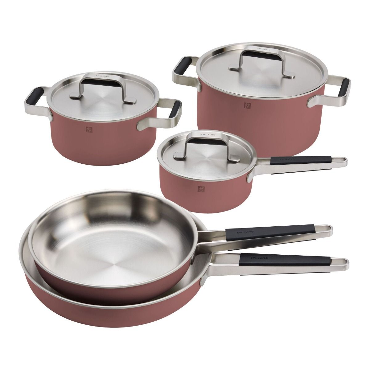 Pure 8-Piece Stainless Steel Cookware Set (Rose) | ZWILLING