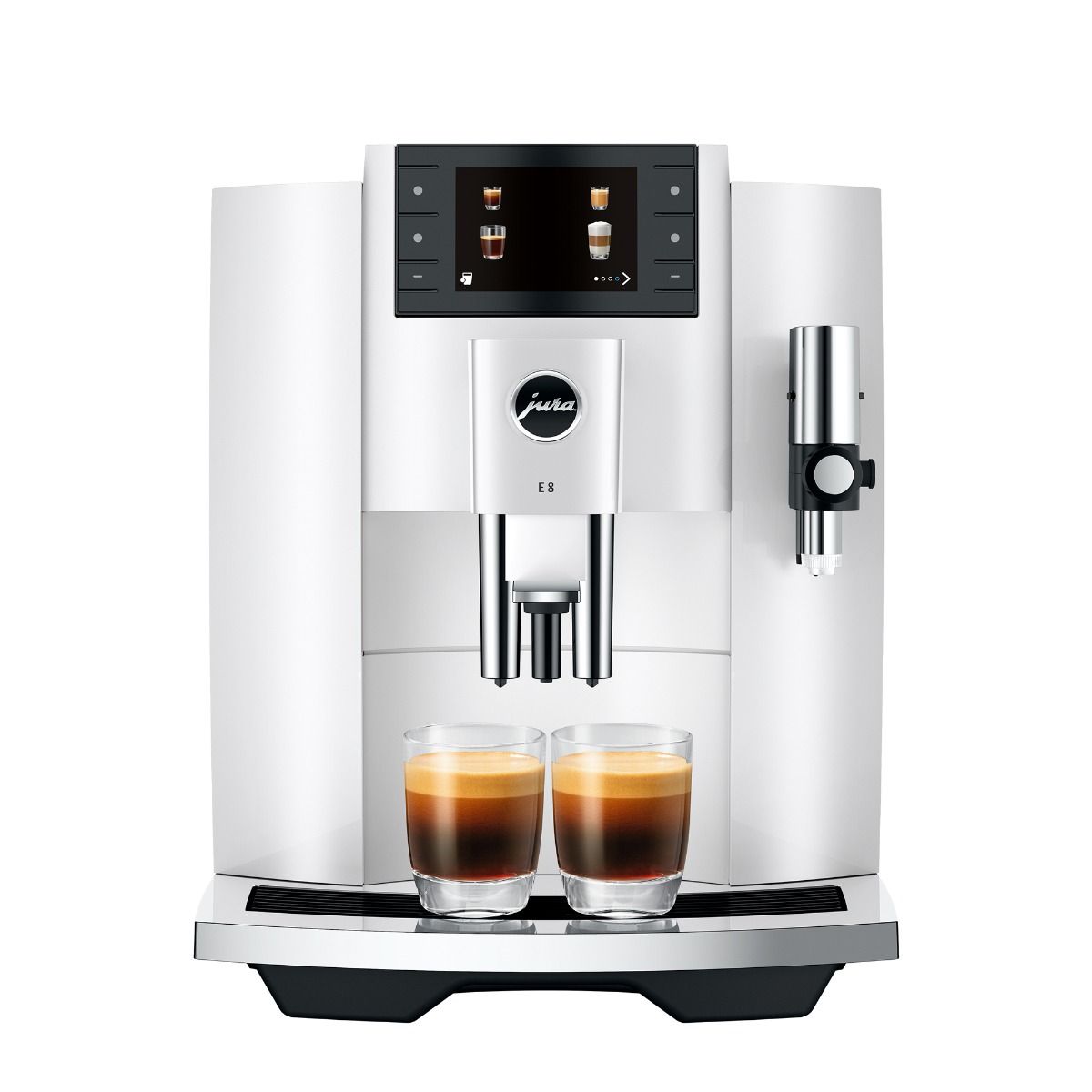 E8 Automatic Espresso Machine (Piano White) | Jura | Everything