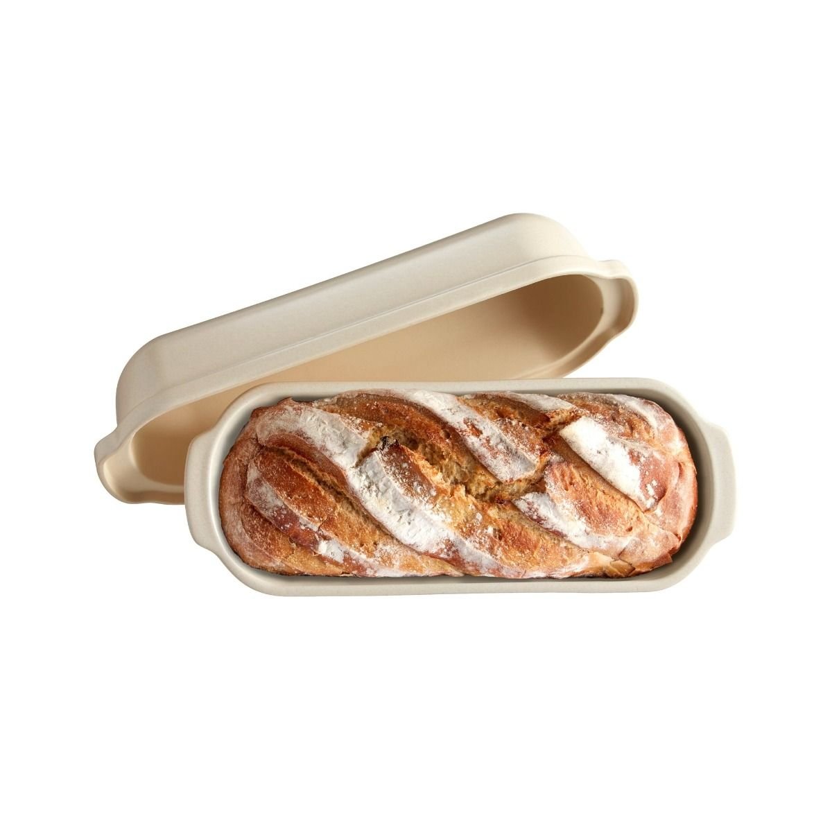 Emile Henry Bread Loaf Baker Charcoal