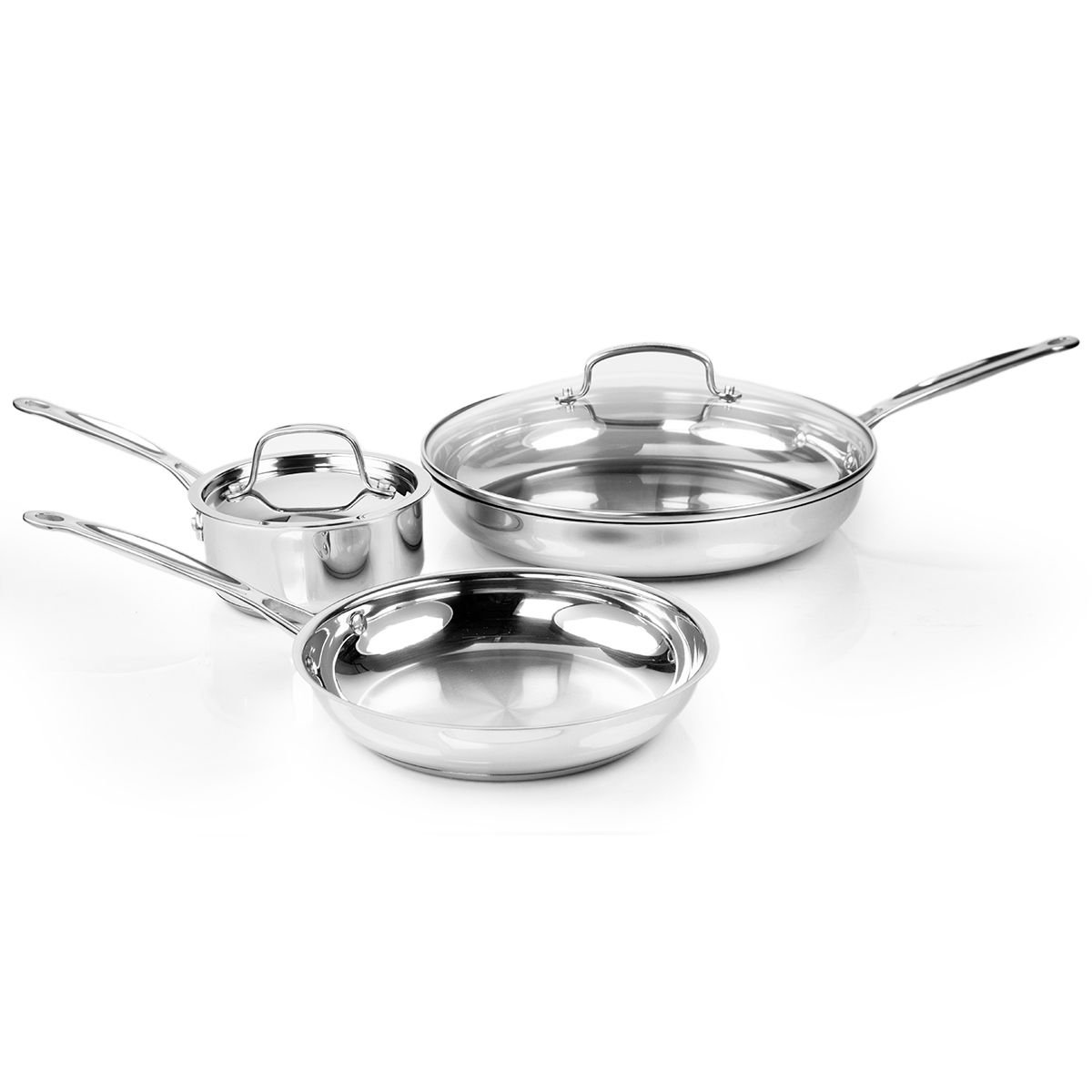 Cuisinart Chef's Classic 7 Piece Stainless Steel Cookware Set