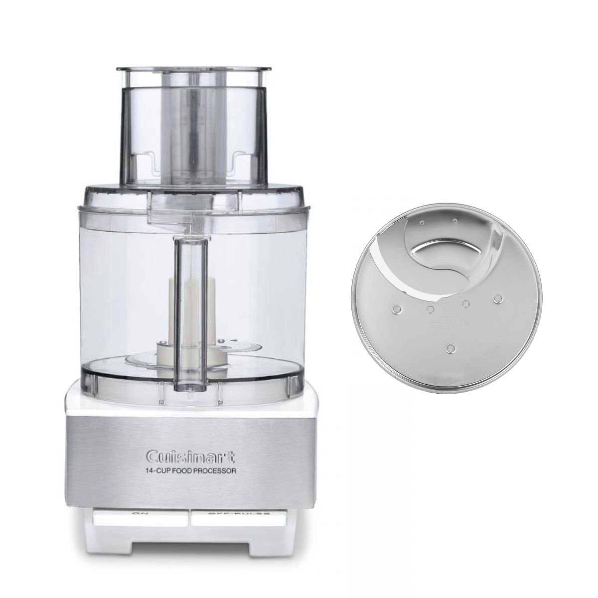 Custom 14-Cup Food Processor Extra Thick Slicing Disk (White) Cuisinart  Everything Kitchens