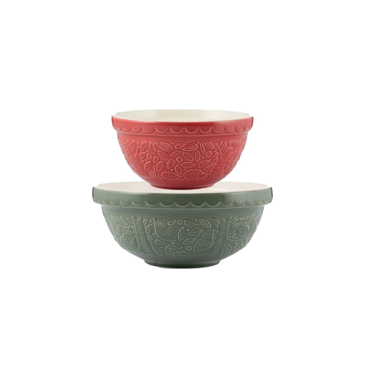 Mason Cash In the Forest Holiday Mixing Bowl Set