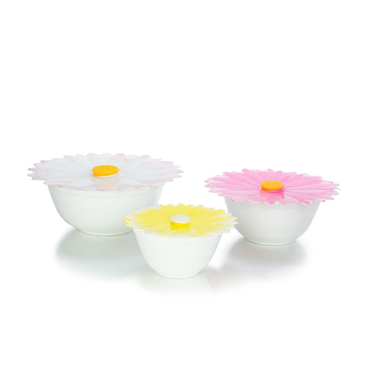 Glass Mixing Bowl Set with Airtight Lids for Kitchen Baking Prepping,  Serving, C