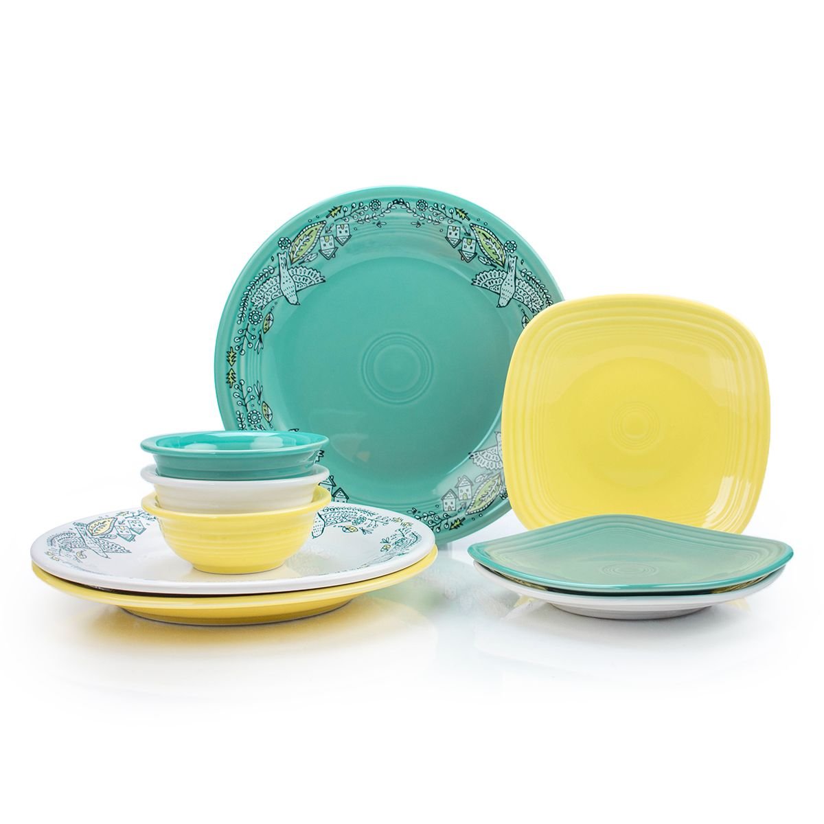 Luncheon Plate Turquoise 9