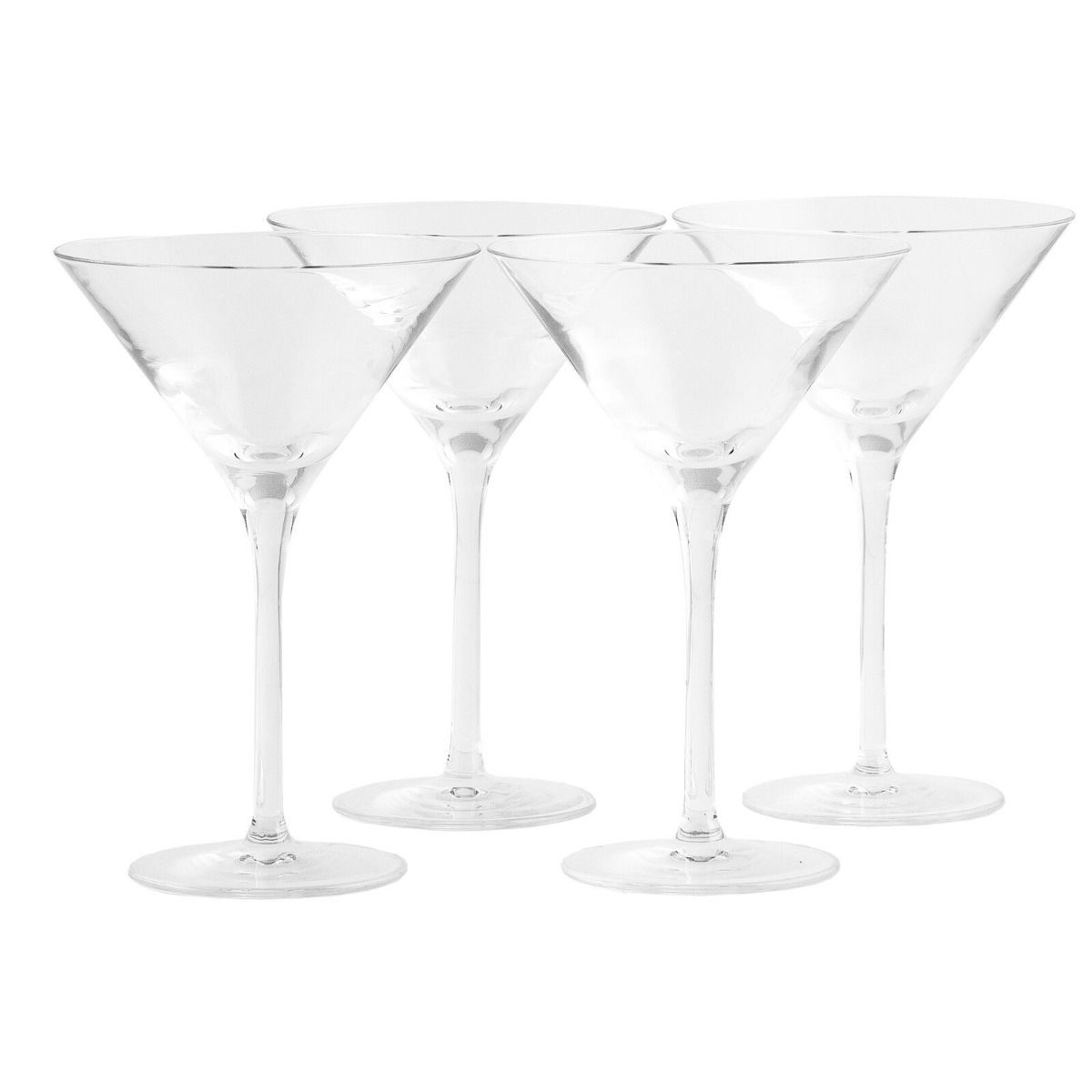 Stolzle Lausitz Feast It Forward Crystal Martini Glass, Set of 4