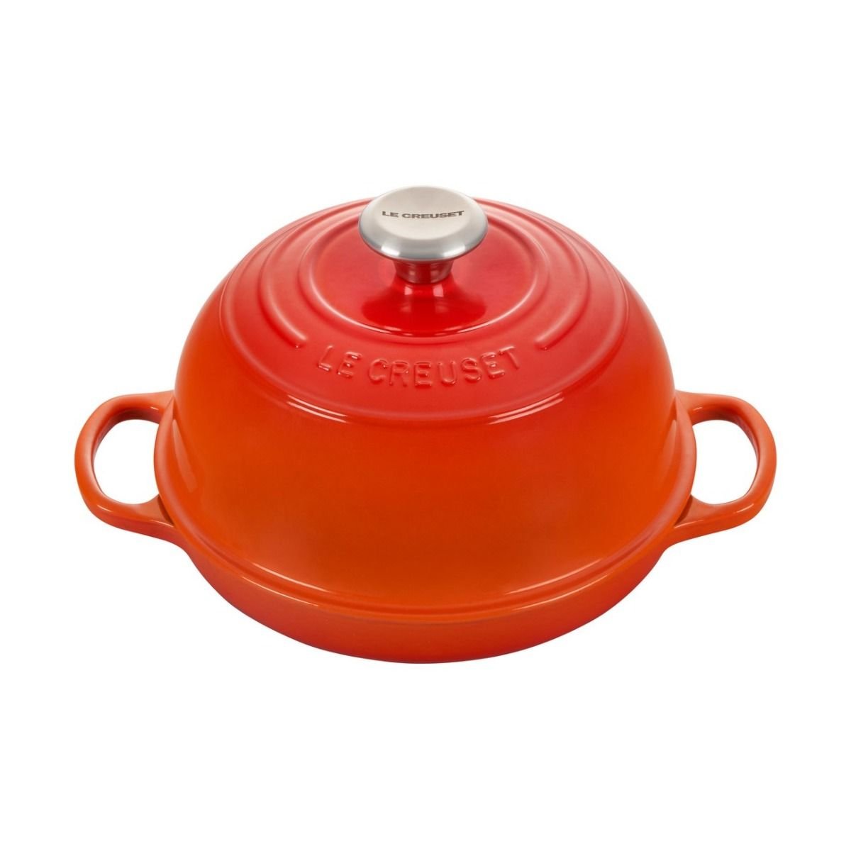 Le Creuset Enameled Cast-Iron 9-Inch Skillet with Iron Handle, Flame