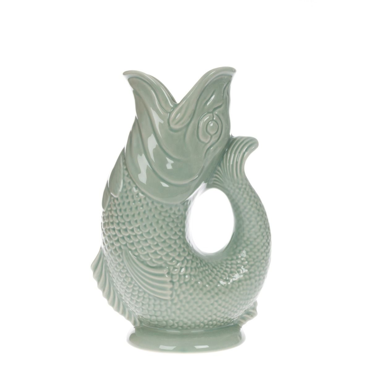 Wade Ceramics Large Gluggle Jug | Sage Green