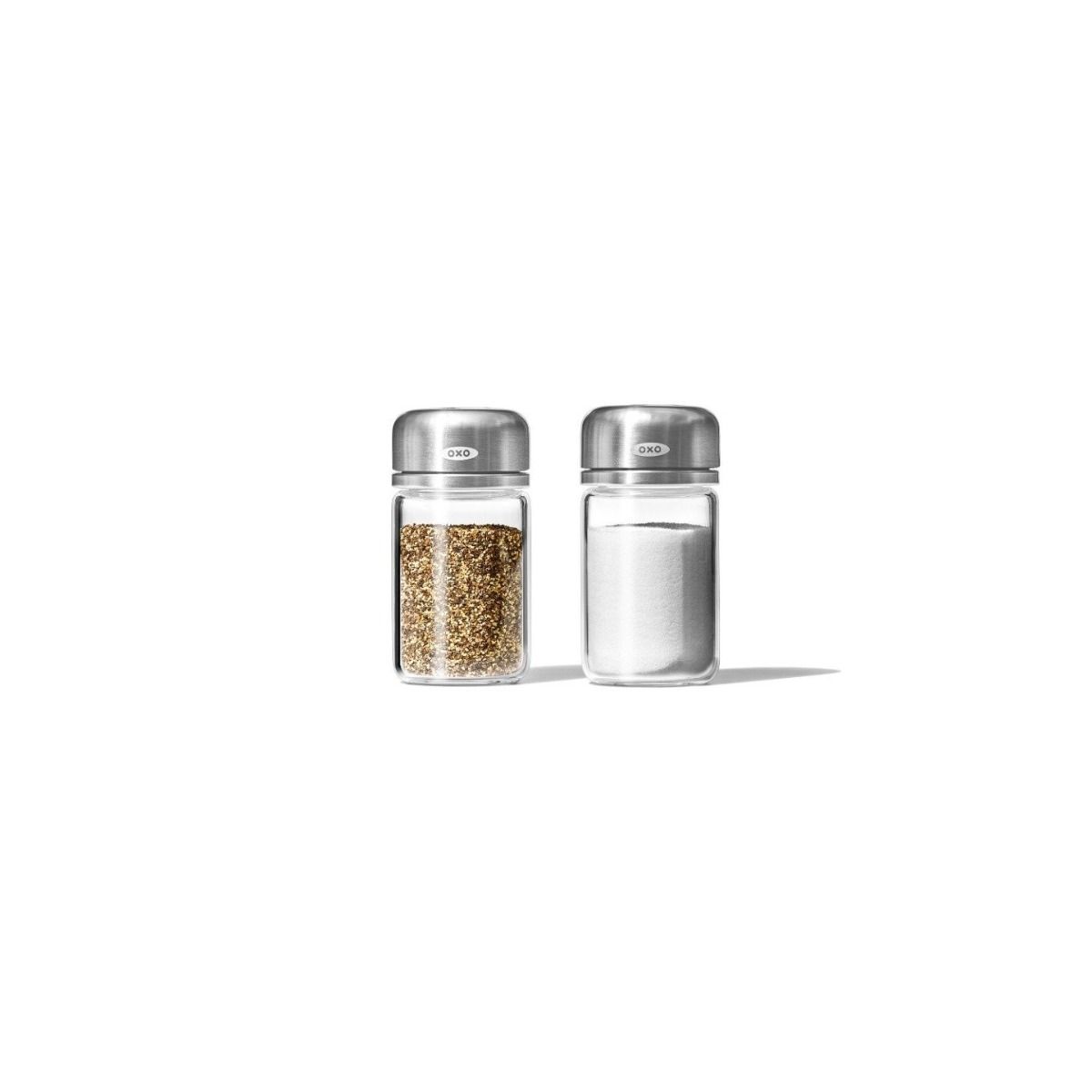 Good Grips Glass Adjustable Salt & Pepper Shaker Set | OXO