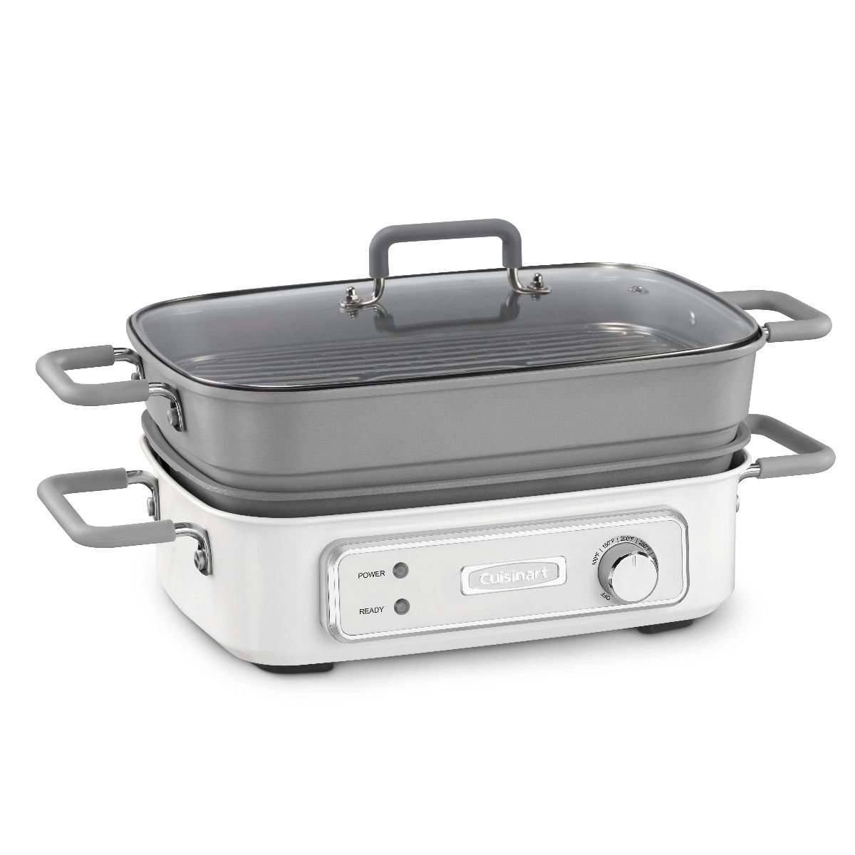 Wolf Gourmet 17'' Non Stick Electric Grill with Lid & Reviews