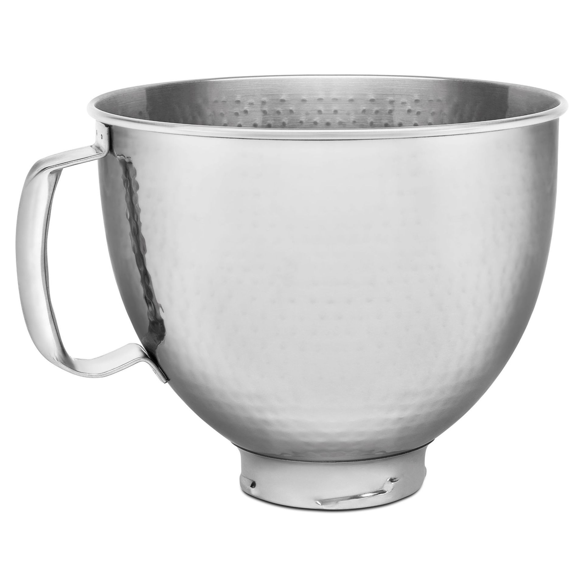 5-Quart Stainless Steel Bowl for Tilt-Head Mixers (Hammered