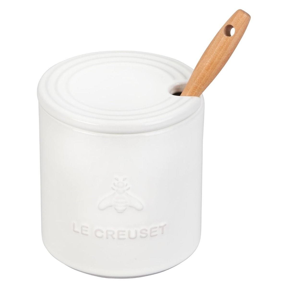 LE CREUSET ハニーポット 3個セット Amazon.com: Le Creuset Stoneware Honey Pot with Silicone Dipper