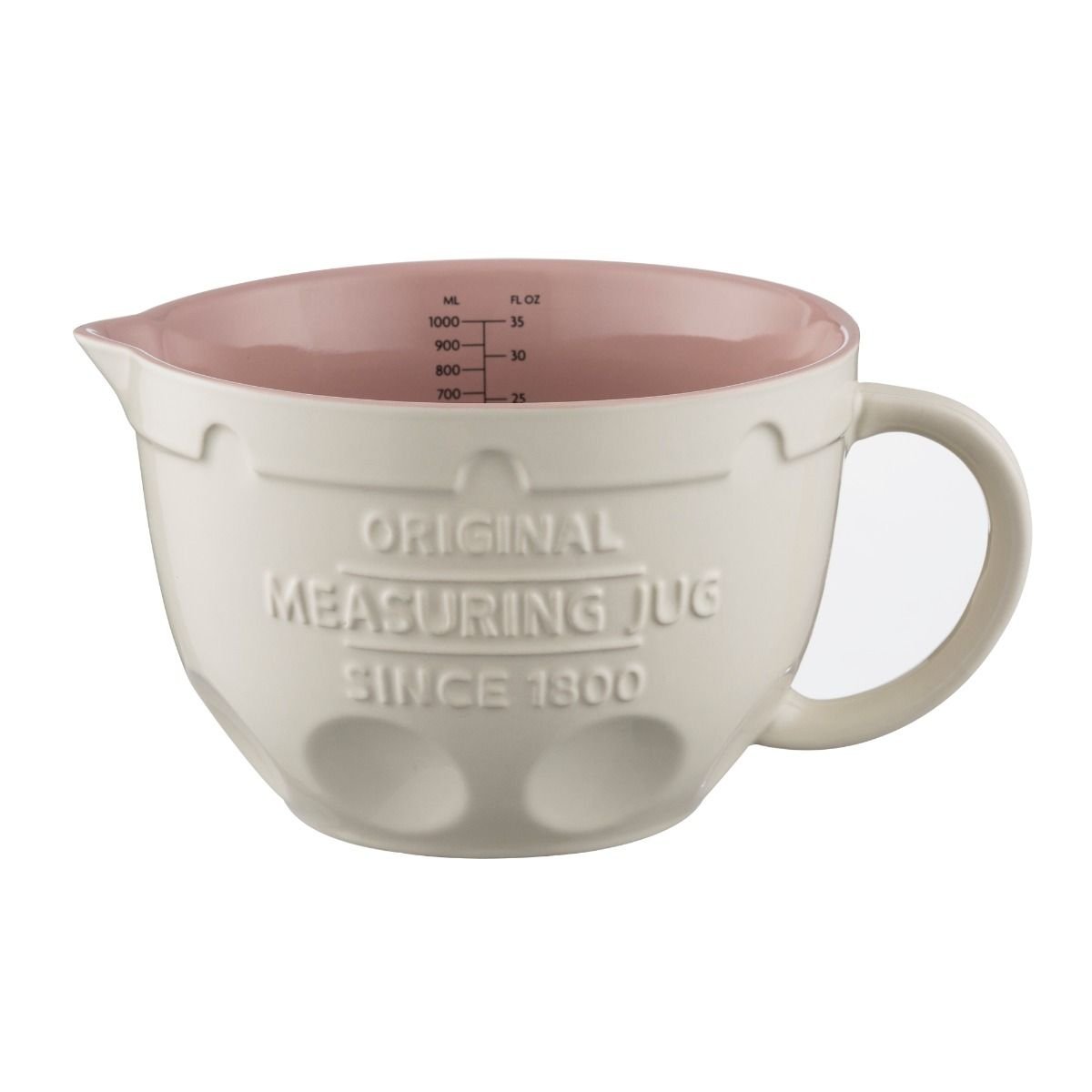 Mason Jar Measuring Cups - Ceramic Measuring Cups - Stackable Measuring  Cups - Pink Mason Jar Measuring Cup Set - Rustic Kitchen Accessories &  Decor