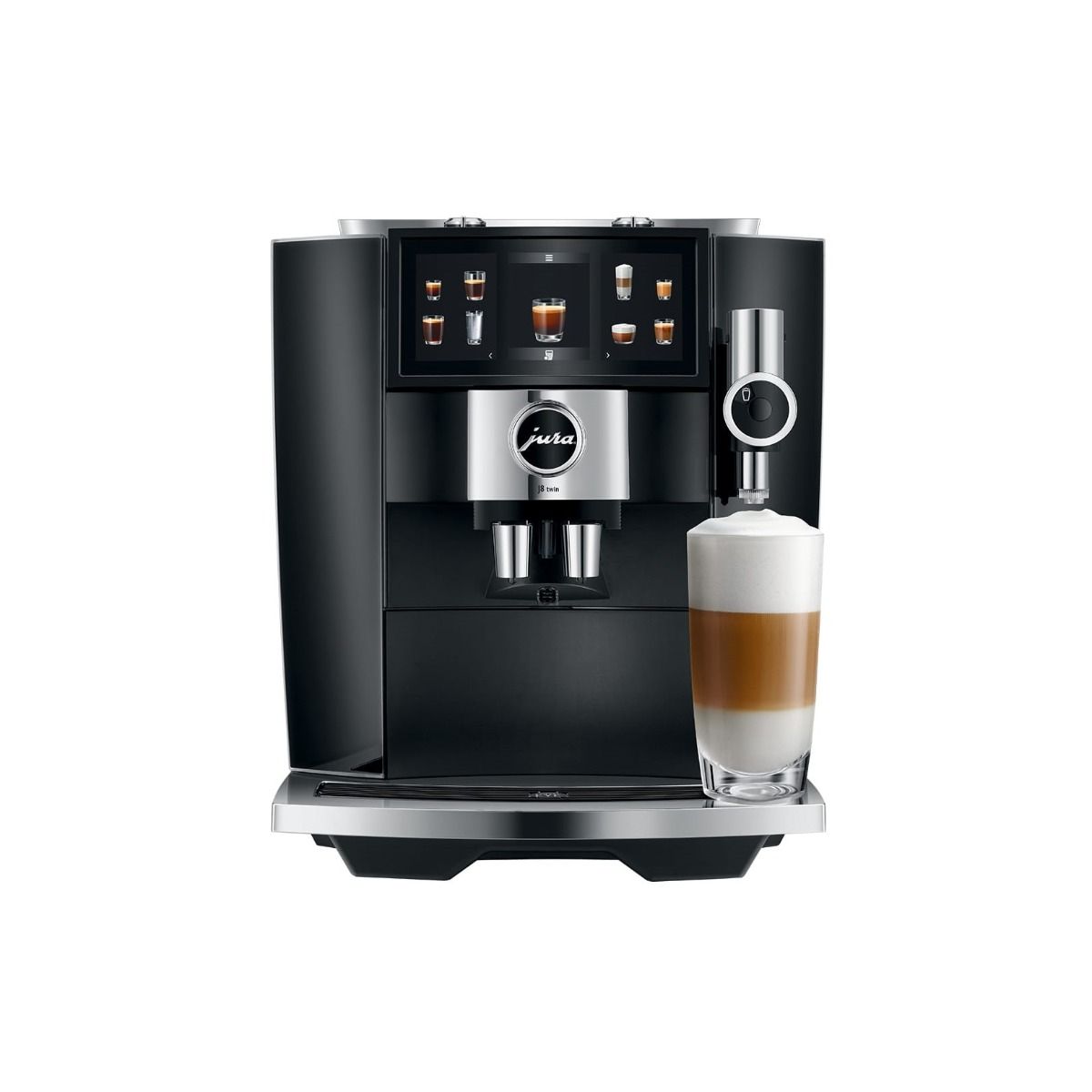 J8 Twin Automatic Coffee Machine (Diamond Black) Jura