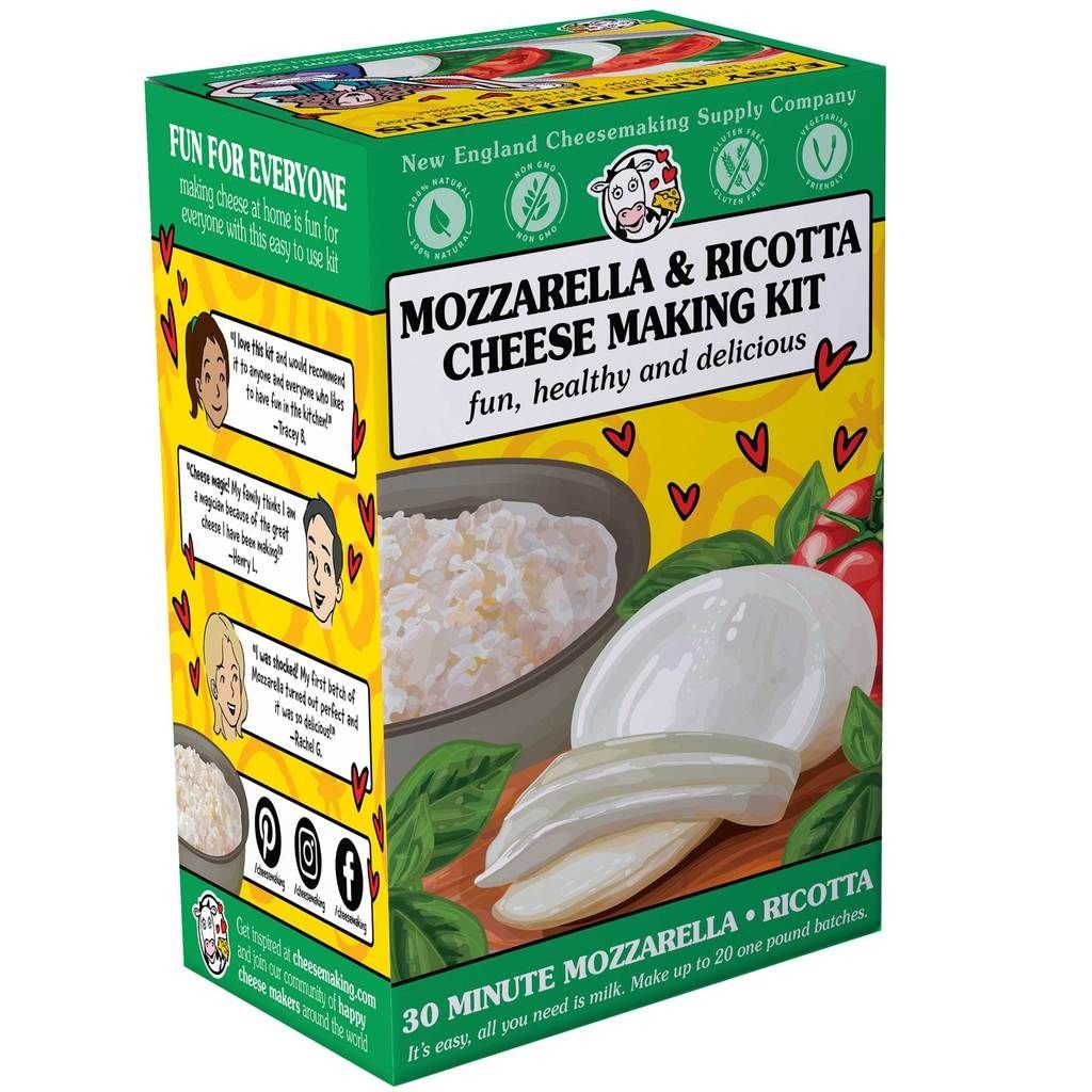 33030 Ricki's Mozzarella & Ricotta Cheese Making Kit
