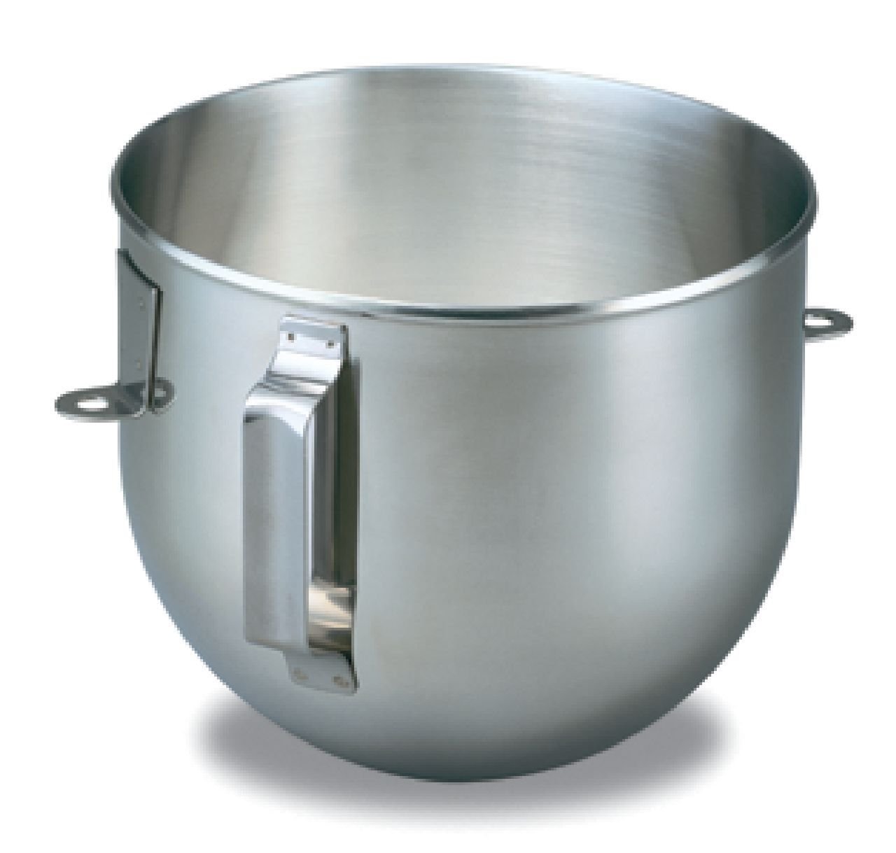 4.5 Quart Polished Stainless Steel Bowl with Handle