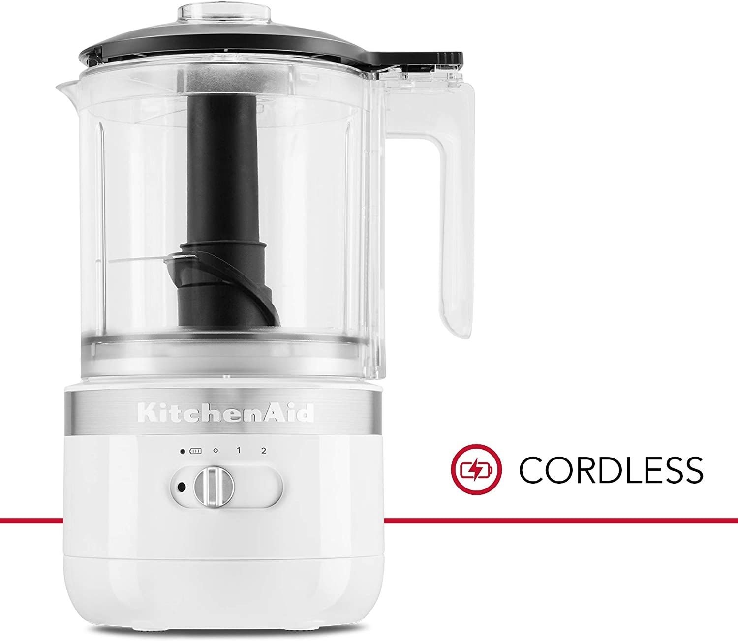 KitchenAid 5-Cup One-Touch 2-Speed Food Chopper w/ Whisking Blade
