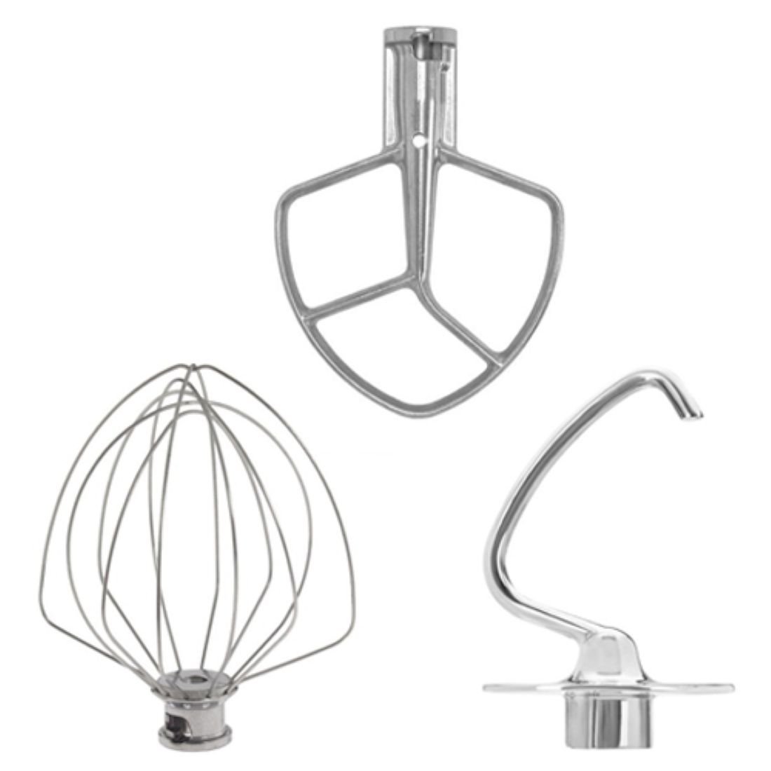 KitchenAid Stand Mixer Stainless Steel Mixing Attachments, Set of 3 +  Reviews