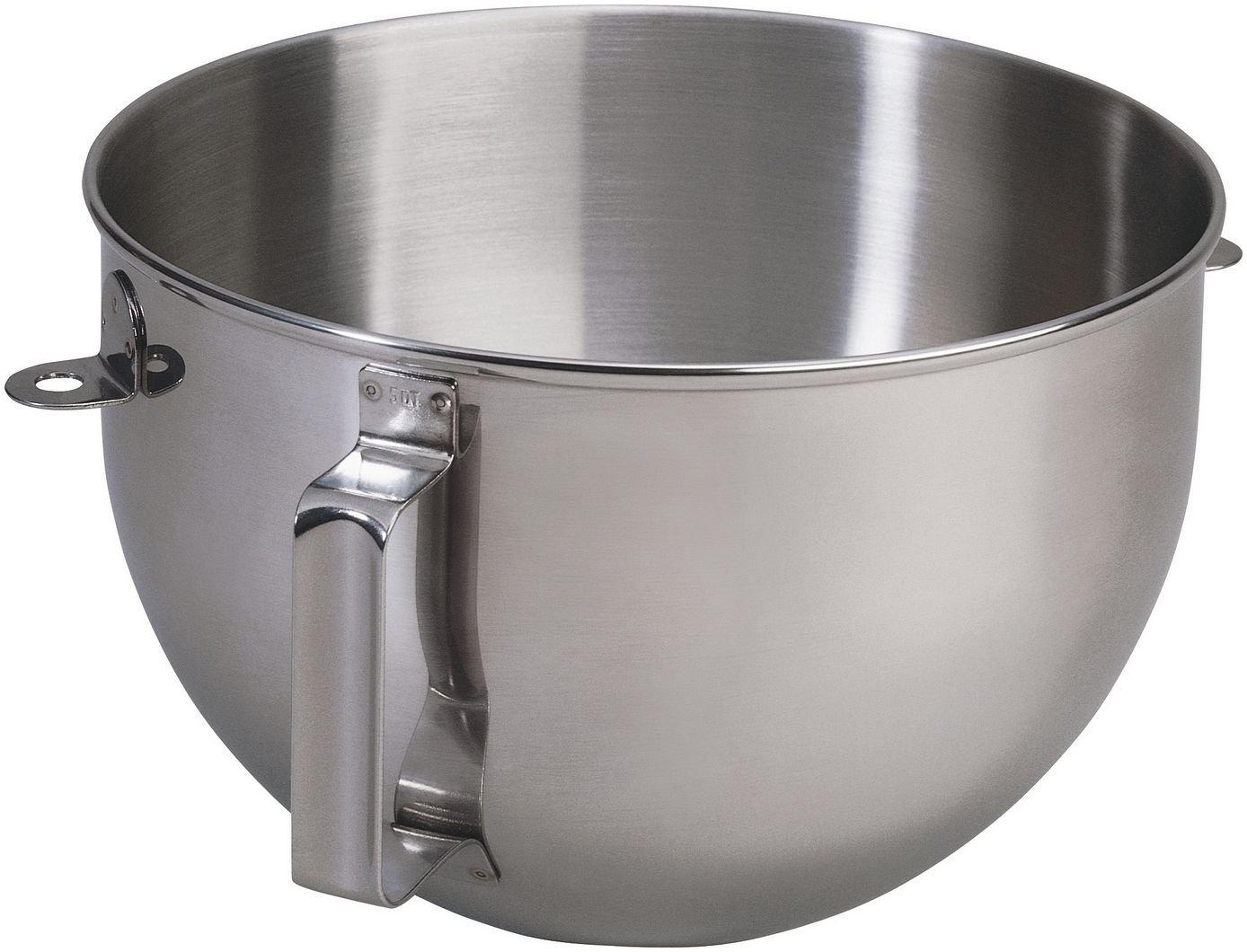 Stainless Steel Bowl Compatible with Kitchenaid Mixer 4.5/5QT，5 Quart  Stainless Bowl for Kitchen Aid Mixing