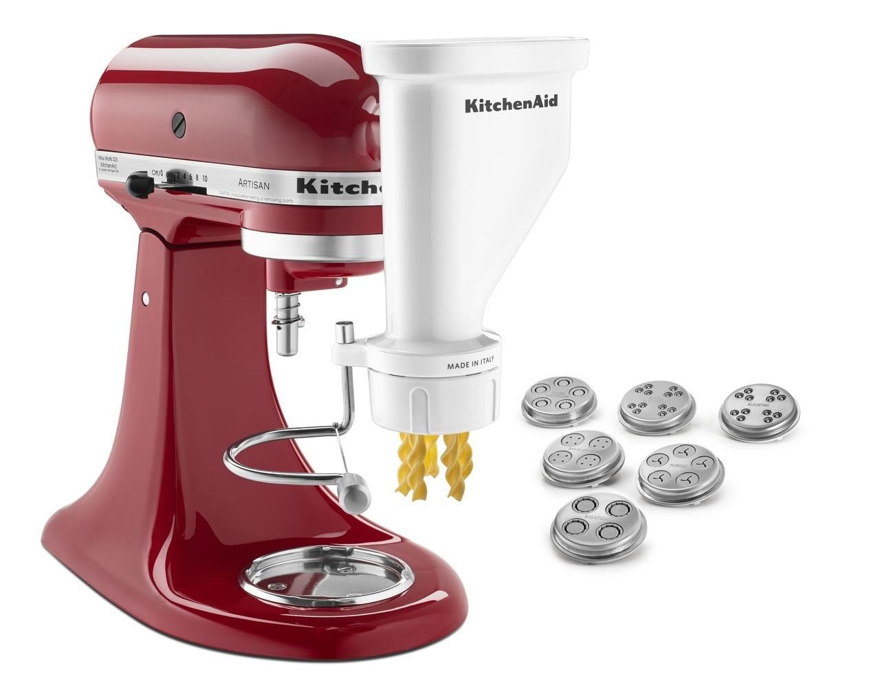 KitchenAid KPEX Pasta Excellence Set with 6 Different Attachments, Silver -  Bed Bath & Beyond - 29594480